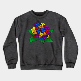 LGBT Pride Flower Hydran-gay Crewneck Sweatshirt